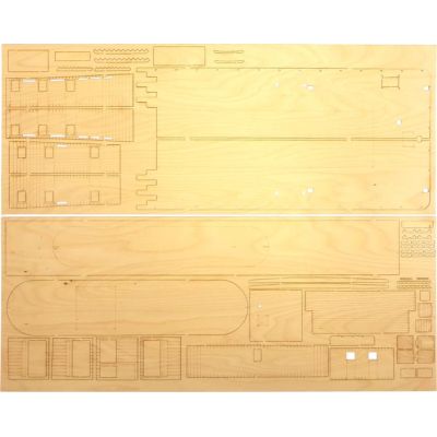 Model Shipways Chaperon 1:48 1884 kit