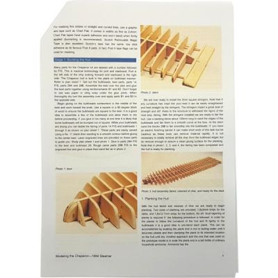 Model Shipways Chaperon 1:48 1884 kit