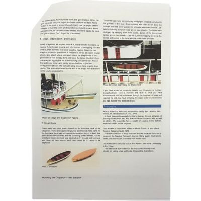 Model Shipways Chaperon 1:48 1884 kit