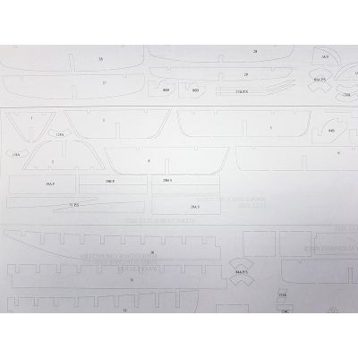 Model Shipways Chaperon 1:48 1884 kit