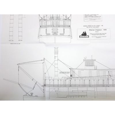 Model Shipways Chaperon 1:48 1884 kit
