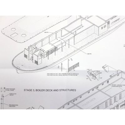 Model Shipways Chaperon 1:48 1884 kit