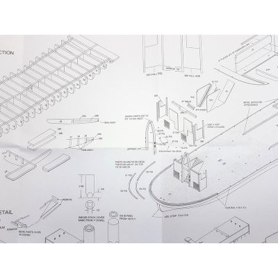 Model Shipways Chaperon 1:48 1884 kit