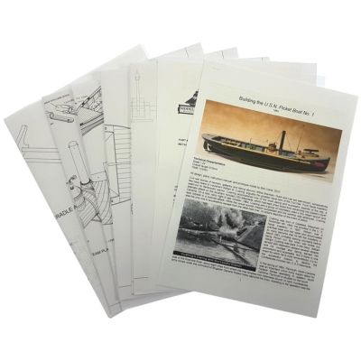 Model Shipways USN Picket Boat 1864 1:24 kit