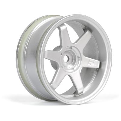 TE37 disky 26mm stříbrné (6mm offset) 2ks