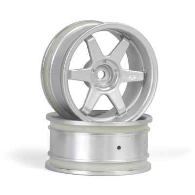 TE37 disky 26mm stříbrné (6mm offset) 2ks