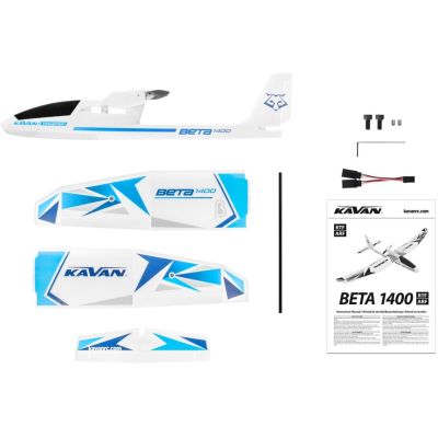 KAVAN Beta 1400 RTF - modrá