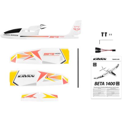 KAVAN Beta 1400 RTF - červená