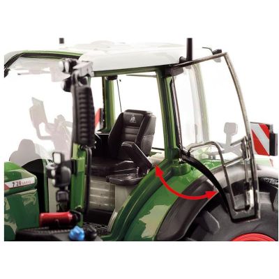 Wiking Fendt 724 Vario with frontloader Cargo 6.100