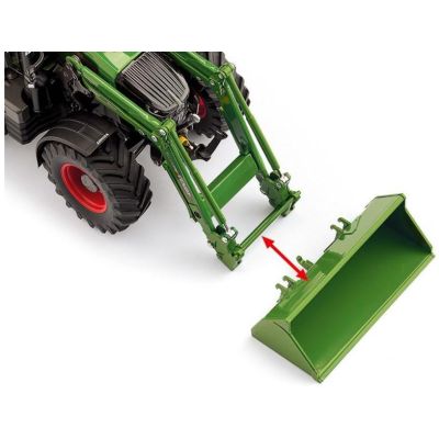 Wiking Fendt 724 Vario with frontloader Cargo 6.100