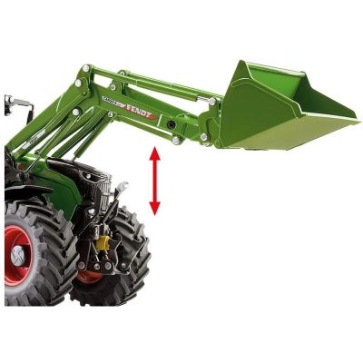 Wiking Fendt 724 Vario with frontloader Cargo 6.100