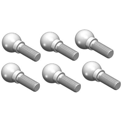 Kulové čepy (4 mm), 6 ks