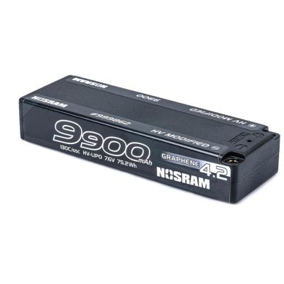 HV Ultra LCG Modified GRAPHENE-4.2 9900mAh Hardcase aku - 7.6V LiPo - 130C/65C