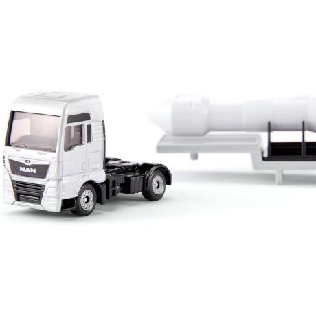 SIKU Super - tahač MAN s raketou 1:87