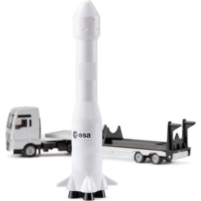 SIKU Super - tahač MAN s raketou 1:87