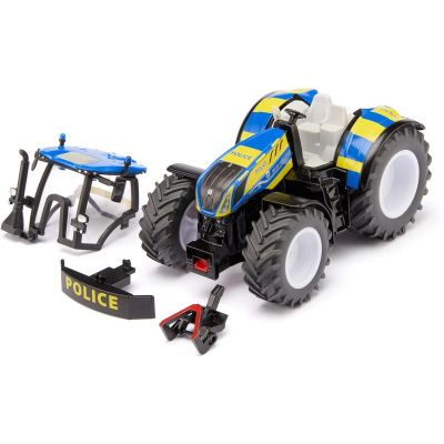 SIKU Farmer - policejní traktor New Holland 1:32