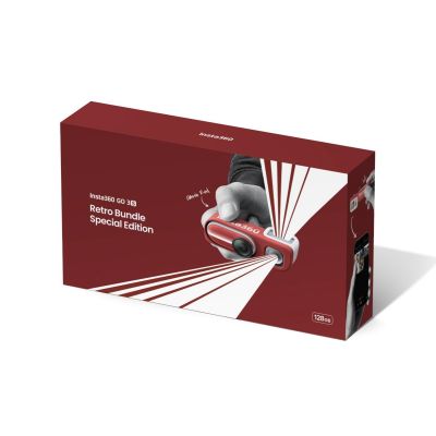 Insta360 GO 3S Retro bundle 64 GB (červená) Speciální edice