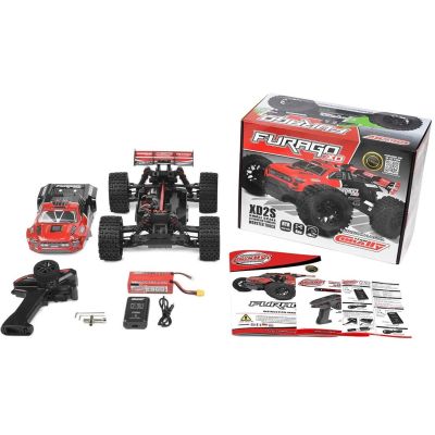 FURAGO XD - RTR - Brushed 2S - Červená