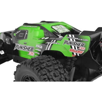 PUNISHER XD - RTR - Brushed 2S - Zelená