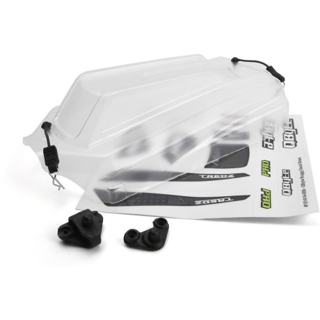 QByte XB 1/12 buggy átlátszó karosszéria