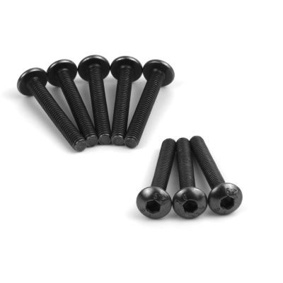 M2,5x18 mm-es imbuszcsavarok kerek fejjel (8 db)