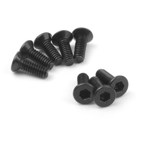 Süllyesztett fejű imbuszcsavarok 2,0x6 mm (8 db)
