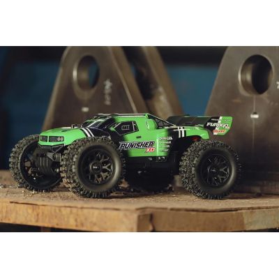 PUNISHER XD - RTR - Brushed 2S - Zelená