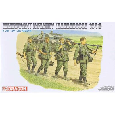 Model Kit figurky 6105 - WEHRMACHT INFANTRY (1:35)