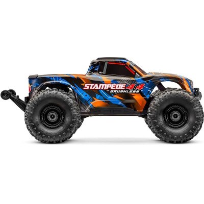 Traxxas Stampede 4x4 1:10 VX3 RTR oranžový
