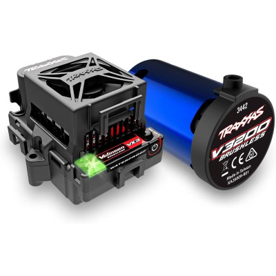 Traxxas Stampede 4x4 1:10 VX3 RTR oranžový