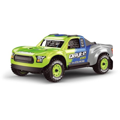QByte SC Pro 1/12 SC Truck – fluorescenční zelený