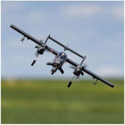 E-flite OV-10 Bronco 0.65m AS3X SAFE Select BNF Basic