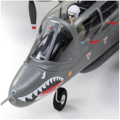 E-flite OV-10 Bronco 0.65m AS3X SAFE Select BNF Basic