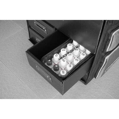 Velká přepravní taška na kolečkách pro modely 1/8 a 1/10 (4 střední a 1 velká přihrádka)