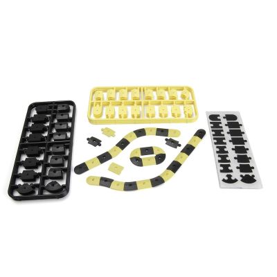 nano-TTR set obrubníků - černá a žlutá