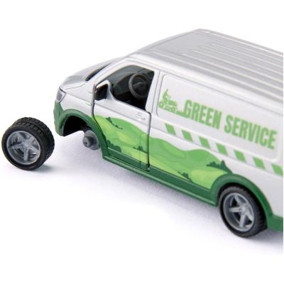 SIKU Super - Volkswagen T6 se zahradním traktorem 1:50