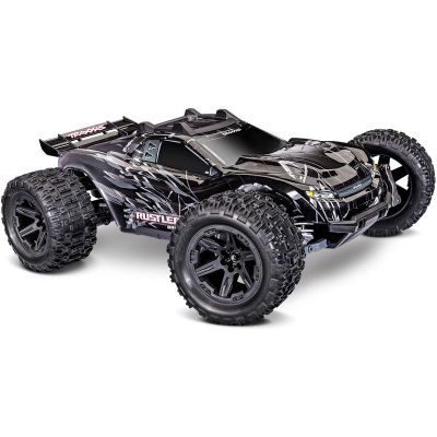 Traxxas Rustler 4x4 1:10 VX3 RTR černý