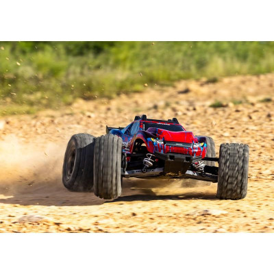 Traxxas Rustler 4x4 1:10 VX3 RTR modrý