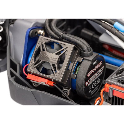 Traxxas Rustler 4x4 1:10 VX3 RTR modrý