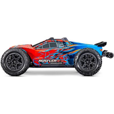 Traxxas Rustler 4x4 1:10 VX3 RTR červený