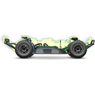 Traxxas Slash 4x4 1:10 VX3 RTR oranžový