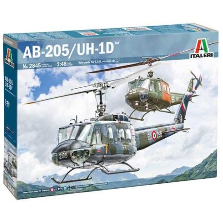 Model Kit vrtulník 2845 - AB.205 / UH-1D "SAR" (1:48)