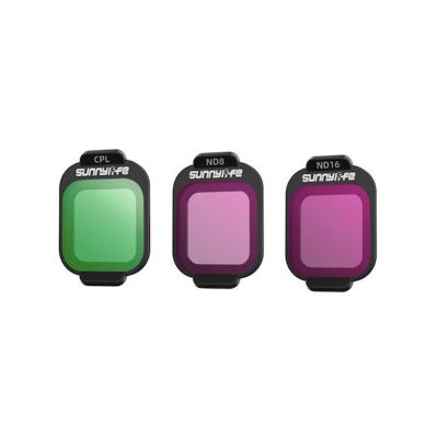 DJI Lito - Filtry Sunnuylife Pack 3 pro DJI Flip / Lito X1 (CPL+ND8+ND16)