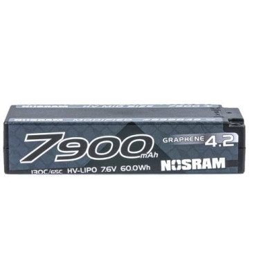 HV Mid Size Modified GRAPHENE-4.2 7900mAh Hardcase aku - 7.6V LiPo - 130C/65C