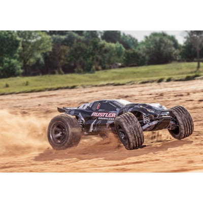Traxxas Rustler 1:10 VX3 RTR černý