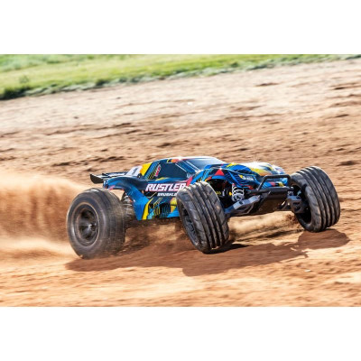 Traxxas Rustler 1:10 VX3 RTR černý