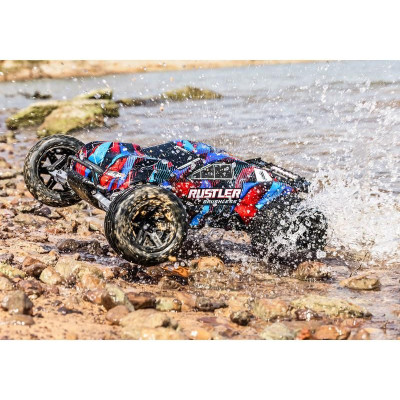 Traxxas Rustler 1:10 VX3 RTR žlutý