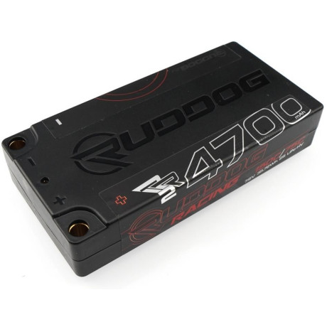 RUDDOG Racing RR2 4700mAh 150C/75C 7.6V 18,5mm LCG Short Stick Pack LiPo-HV akumulátor