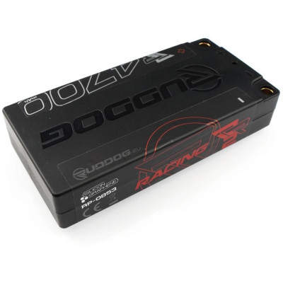 RUDDOG Racing RR2 4700mAh 150C/75C 7.6V 18,5mm LCG Short Stick Pack LiPo-HV akumulátor