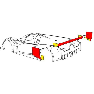 Set doplňků pro karoserii GLH-007